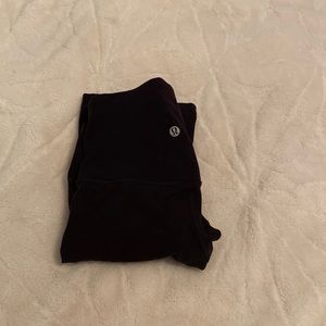 Selling black mini flared lululemon leggings!